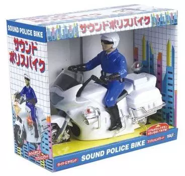 Полицейский мотоцикл Toyco Sound Friction Sound и