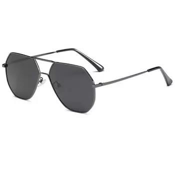 Полигональные меняющие цвет поляризованные солнцезащитные очки мужские водительские рыболовные специальные солнцезащитные очки водительские очки день и ночь очки-жабы Ordinary sunglasses