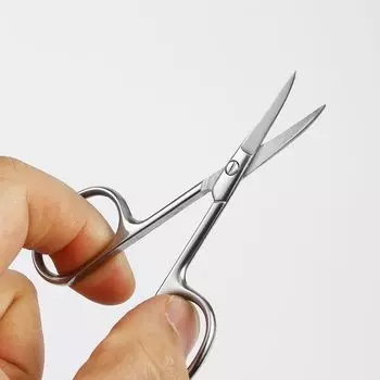 Полиринг Маленькие ножницы для бороды, стрижка бороды Стрижка головы Стрижка головы Красота Стрижка волос в носу Офисная стрижка Красота ножницы