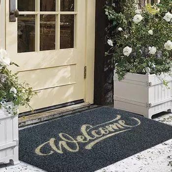 Полипропиленовое волокно с защитой от царапин, декоративное удаление пыли, нескользящие коврики для прихожей и кухни, коврик для двери S 2