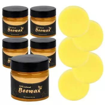 Полироль и кондиционер для деревянной мебели, водостойкий реставратор, воск, многоцелевое средство для чистки и полировки деревянной мебели для всех типов и цветов One Size жёлтый