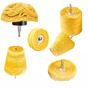 Полировальная часть тканевого круга. Инструмент для полировки хлопка, Т-образный.