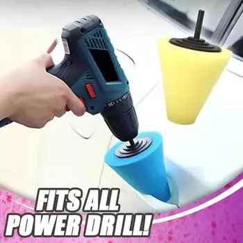 Полировальная губка для полировки ступицы колеса, полировальная губка из металлической пены для автомобиля, 8 мм, 2 шт.