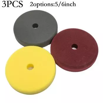 Полировальная губка моющаяся 125 мм/150 мм 5/6 дюйма полированная 5inch