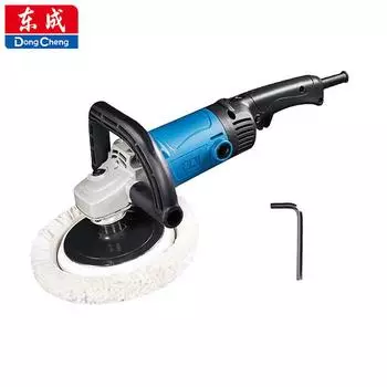 Полировальная машина Dongcheng S1P-FF04-180 с регулировкой скорости, полировальная машина для автомобиля, полировка и полировка, электроинструменты Dongcheng S1P-FF04-180