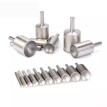 Полировальная насадка 320 # 5–25 мм, алмазные детали, серебряный инструмент, 1 шт.