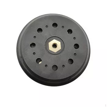 Полировальная подушка с 15 отверстиями, 148 мм для орбитальной шлифовальной машины, стабильные сменные абразивные инструменты с креплением белый