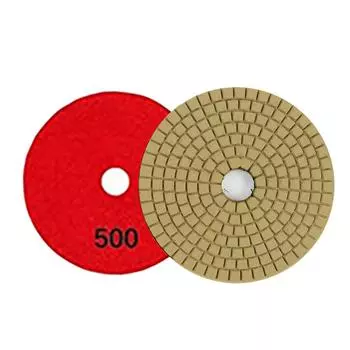 Полировальные диски 4 дюйма для влажной и сухой шлифовки гранита, бетона, мрамора, стекла и камня 400grit
