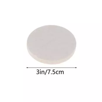 Полировальные диски из шерстяного войлока, абразивный круг 50/75/125/150/180 мм, мягкие войлочные диски для стекла, нержавеющей стали, полировка, ремонт царапин