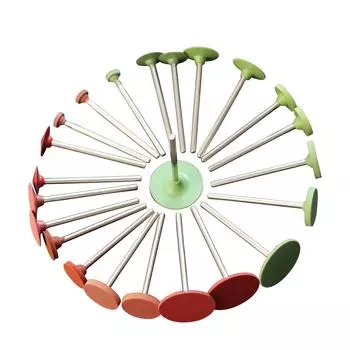 Полировальные насадки, шлифовальные полировальные шлифовальные круги, шлифовальные инструменты из кунжутной резины для вращающегося инструмента Dremel, набор аксессуаров, хвостовик 2,35 мм