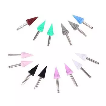 Полировальные насадки винтового типа для профилактической силиконовой резины. Совершенно новая чашка для полировки зубов.