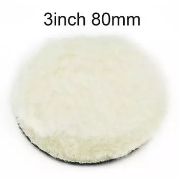 Полировальные пластины, полировальные диски, высококачественная сменная шерстяная вощеная полировальная пластина для автомобиля, 15 г/шт., абсолютно новая CHINA