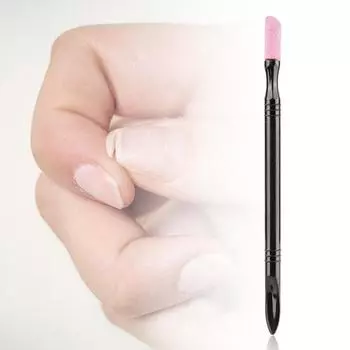 Полировальные ручки, прочные безвредные полировщики для маникюра с матовым камнем для женщин