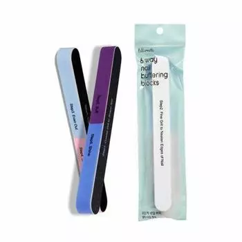 Полировальный блок для ногтей Fillimilli, 6 направлений