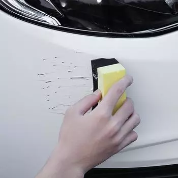 Полировка колес автомобиля Вощение Губка Щетка Чистка шин Пена Губка Полировка шин Детали Мойка Стеклоочиститель Инструмент Автомобильные аксессуары