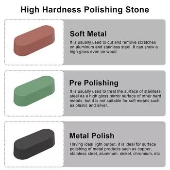 Полировка Комплект полировальных кругов Многоразовый набор полировальных паст с хвостовиком Мягкие полировальные подушечки Прочные металлические ювелирные изделия Полировка стекла