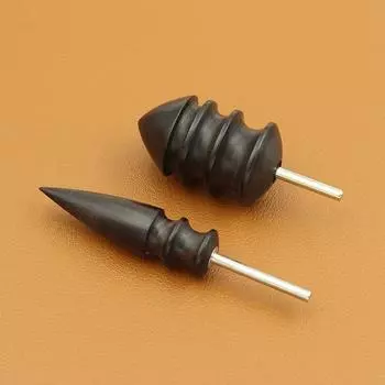 Полировка кромок кожи. Пуходерка из сандаловой кожи. Инструмент для рукоделия. Шлифовальная головка. 65mm