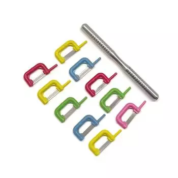 Полировка зубов Инструменты для ортодонтического лечения эмали межзубных промежутков Инструмент для отбеливания зубов 1pc single coarse