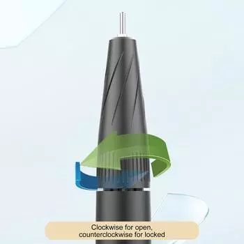 Полировщик ногтей 40000 об/мин Электрический инструмент для снятия ногтей Регулируемая скорость вращения Электрический маникюрный инструмент для ногтей EU Plug белый