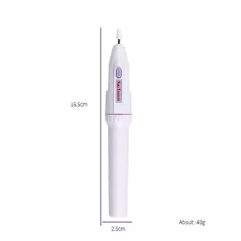 Полировщик ногтей для удаления омертвевшей кожи Машинка для снятия лака для ногтей Портативная