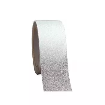 Polish Water-proof For Kids Safety Warning Stripes Stairs Tapes Adhesive Tape Anti Slip Stickers white-2.5cm wide