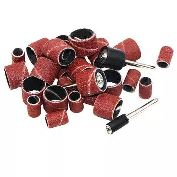 Полировальный шлифовальный барабан наждачная бумага износостойкая с удлинителем Large Set