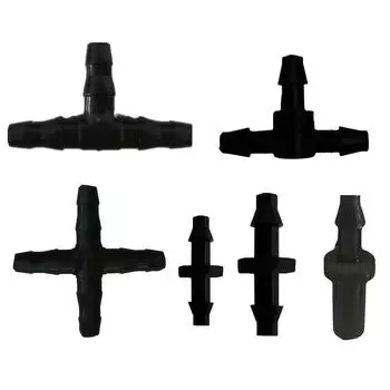 Полив микроорошения теплиц с колючим стеклом 4mm tee