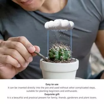 Полив растений Дождевое облако Пластиковые устройства для полива растений Автоматический полив растений для садовода Любитель растений