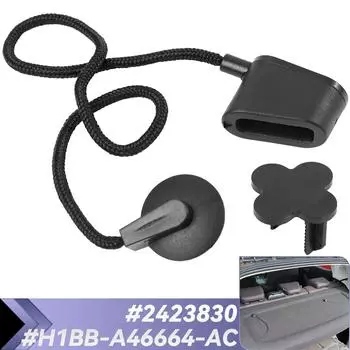 Полка для багажа, крышка багажника, шнур, ремни для Ford Fiesta 2017-2023 2423830 ОБЕ СТОРОНЫ H1BB-A46664-AC Аксессуары