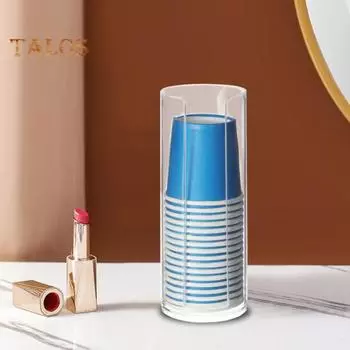 Полка для бумажных стаканчиков, удобное хранение, многофункциональная, отличная одноразовая стеллаж для хранения бумажных стаканчиков, бытовые принадлежности