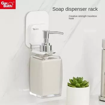 Полка для бутылок с жидкостью, кронштейн для дезинфицирующего средства для рук, стойка для шампуня, прочный крючок, стойка для дозатора мыла, настенная полка для геля для душа