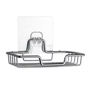 Полка для душа из нержавеющей стали, кованое железо, держатель для шампуня с присоской, аксессуары для ванной комнаты