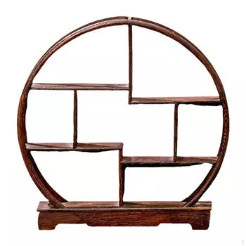 Полка для хранения чайных сервизов, деревянная выставочная стойка, подставки для чайников Teabech для коммерческих целей Round