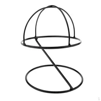 Полка для хранения держателя парика чёрный