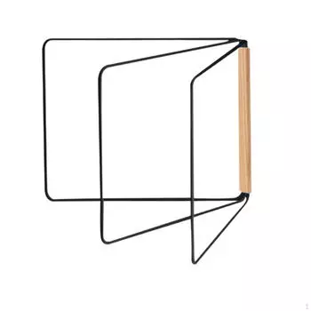 Полка для хранения полотенец, сушилка для полотенец. Прочный складной держатель для тряпок.