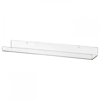 Полка для картин IKEA MELL SA прозрачная 60 см