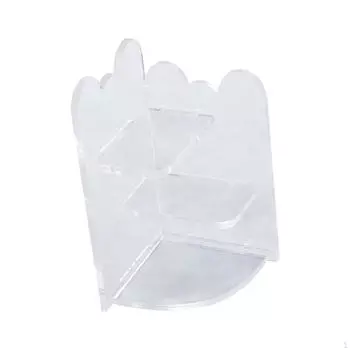 Полка для кукольного домика 1:Миниатюрный реквизит для хранения 12 масштабов, акриловая миниатюрная стойка для хранения