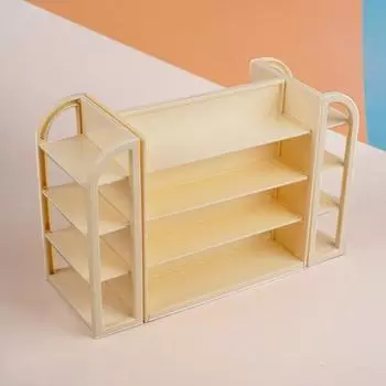 Полка для кукольного домика Yousheng, миниатюрная витрина для супермаркета, сценический декор, стеллаж для хранения игрушек, аксессуары для кукольного дома