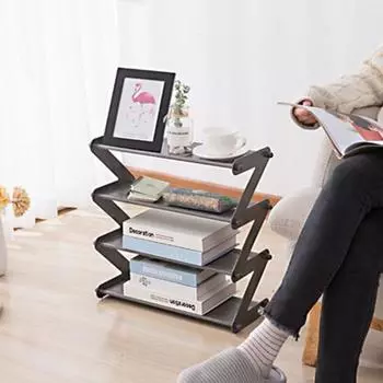 Полка для обуви из нержавеющей стали, многослойная полка для хранения обуви, органайзер для тапочек