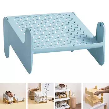 Полка для обуви Вешалка для обуви Прочные практичные отдельно стоящие шкафы штабелируемые для гостиных