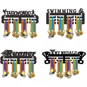 Полка для показа наград, металлический держатель, стойка, металлическая рама, железный металл, домашняя гонка, монтируемая в офис, медаль, декор, игры, настенные вешалки