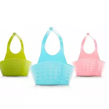 Полка для раковины, держатель для мыла, губки, зажим для сушки посуды, сушилка, силиконовая корзина для хранения, сумка, держатель для ванной комнаты, кухонные аксессуары, инструмент Pink