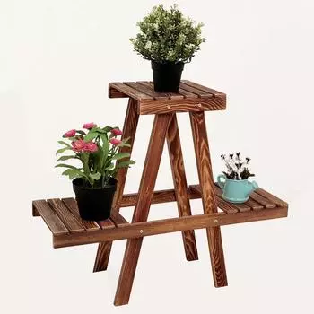 Полка для растений, Домашний органайзер, Полка-витрина, Подарок на новоселье, Полка для цветочных горшков, Полка для цветов