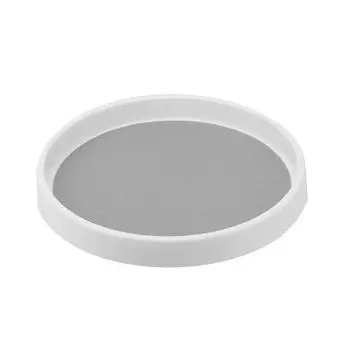 Полка для специй, стеллаж для хранения приправ, вращающийся органайзер, кладовая, поворотный стол, 2-уровневый кухонный лоток для хранения, настольный органайзер, круглая полка Small