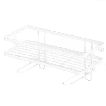 Полка для унитаза Утолщение Водонепроницаемый Большой Емкости Установка Без Гвоздей Утюг Над Туалетом Ванная Комната чёрный