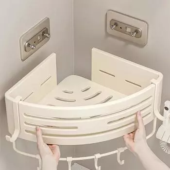 Полка для ванной комнаты без сверления, двухъярусная металлическая полка, держатель для шампуня, угловая полка, полка для унитаза без сверления, аксессуары для ванной комнаты для туалета