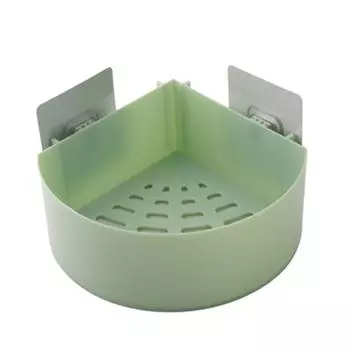 Полка для ванной комнаты, кухни, стойка на присоске, органайзер для хранения, настенная корзина для душа