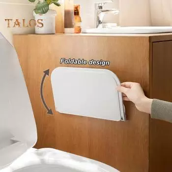 Полка для ванной комнаты, простая установка, экономия места, настенный удобный складной дизайн, полка для ванной комнаты, держатель для хранения товаров для дома M