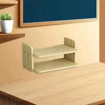 Полка-органайзер для домашнего хранения медиафайлов белый