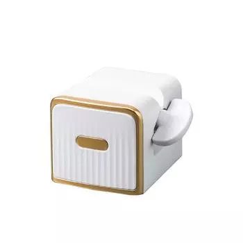 Полки Большая выжималка для зубной пасты Выжималка для крема для рук Ленивый держатель для зубной пасты Аксессуары для ванной белый